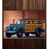 Металлическая табличка Ford Standard Station Wagon by Marmon-Herrington